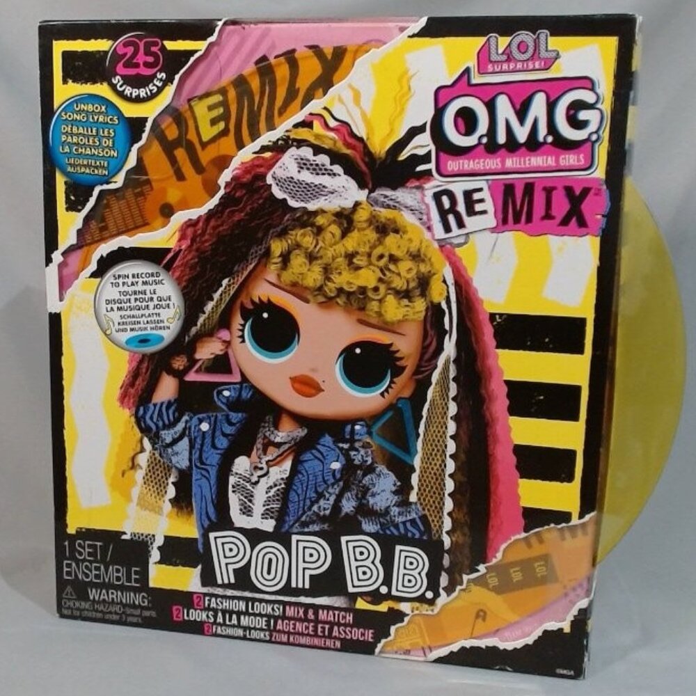 L.O.L.‎ Surprise OMG Remix Pop B.B. Fashion Doll – NEW In Box